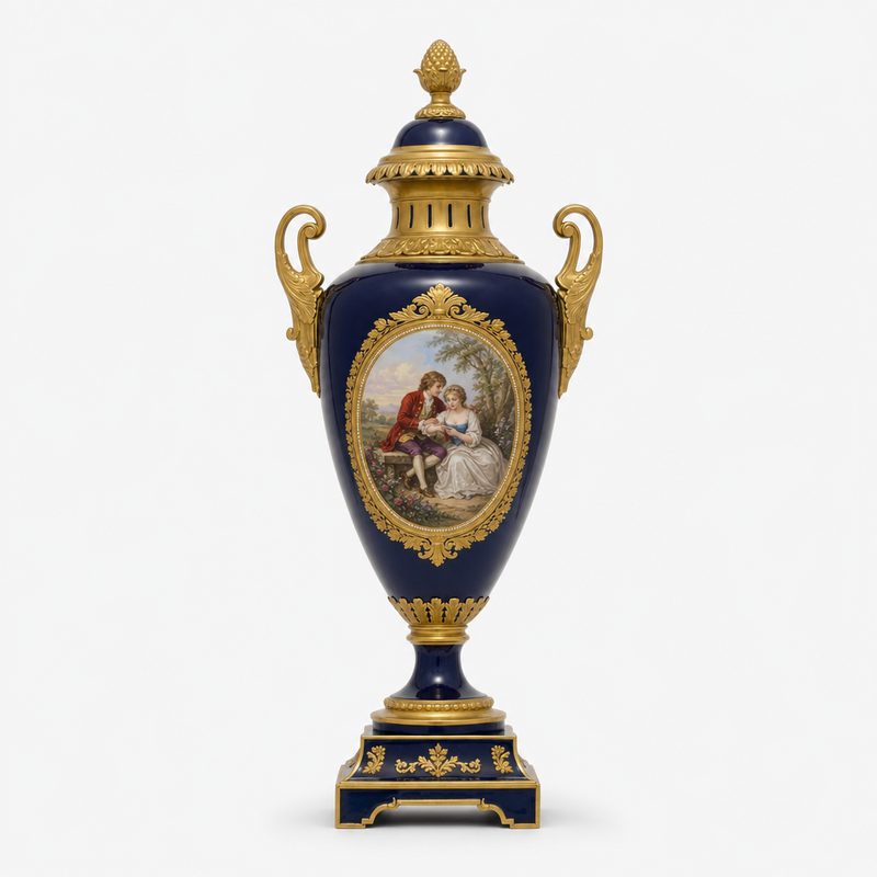 Tiffany Favrile glass vase